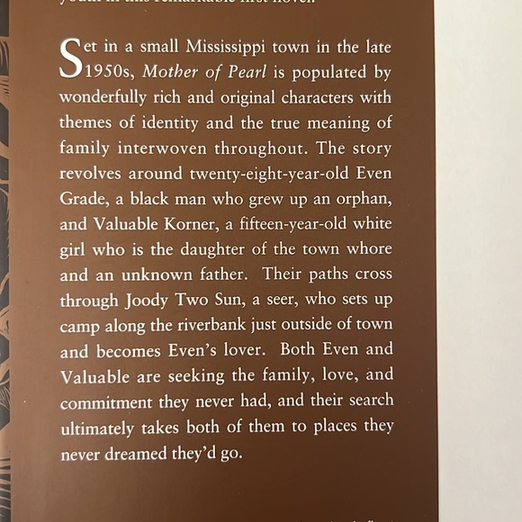 NWOT Hardcover Novel “Mother of Pearl” by Melinda Haynes - Oprah’s Book Club - Picture 7 of 9